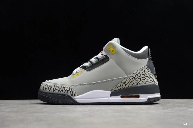 Bmlin Shoes Retro Air (2021) 3 Cool Jordan Grey CT8532-012 0721